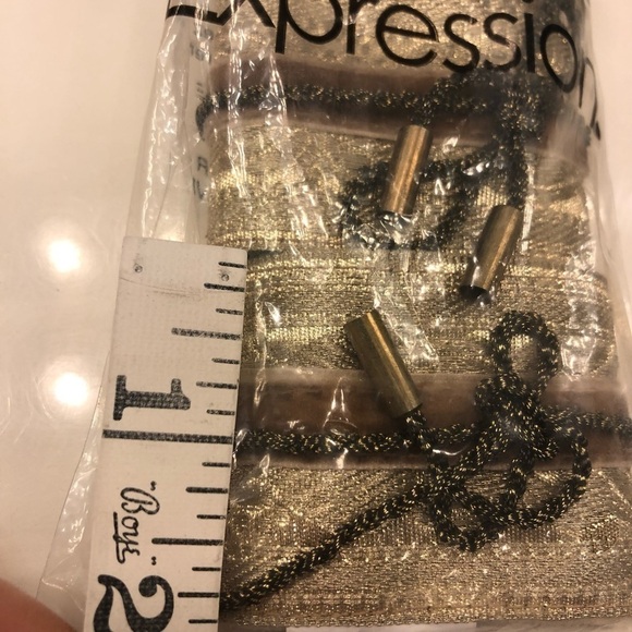 AVON vintage Napkin rings Set of 4, gold jacquard. New - Picture 6 of 7